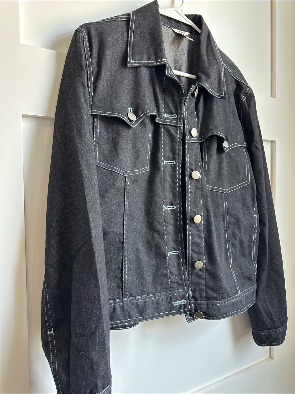 Leilei Black jean Jacket